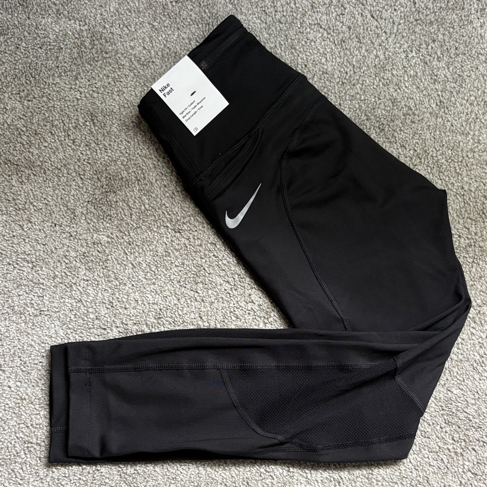 Nike Fast Black Tight Fit Leggings